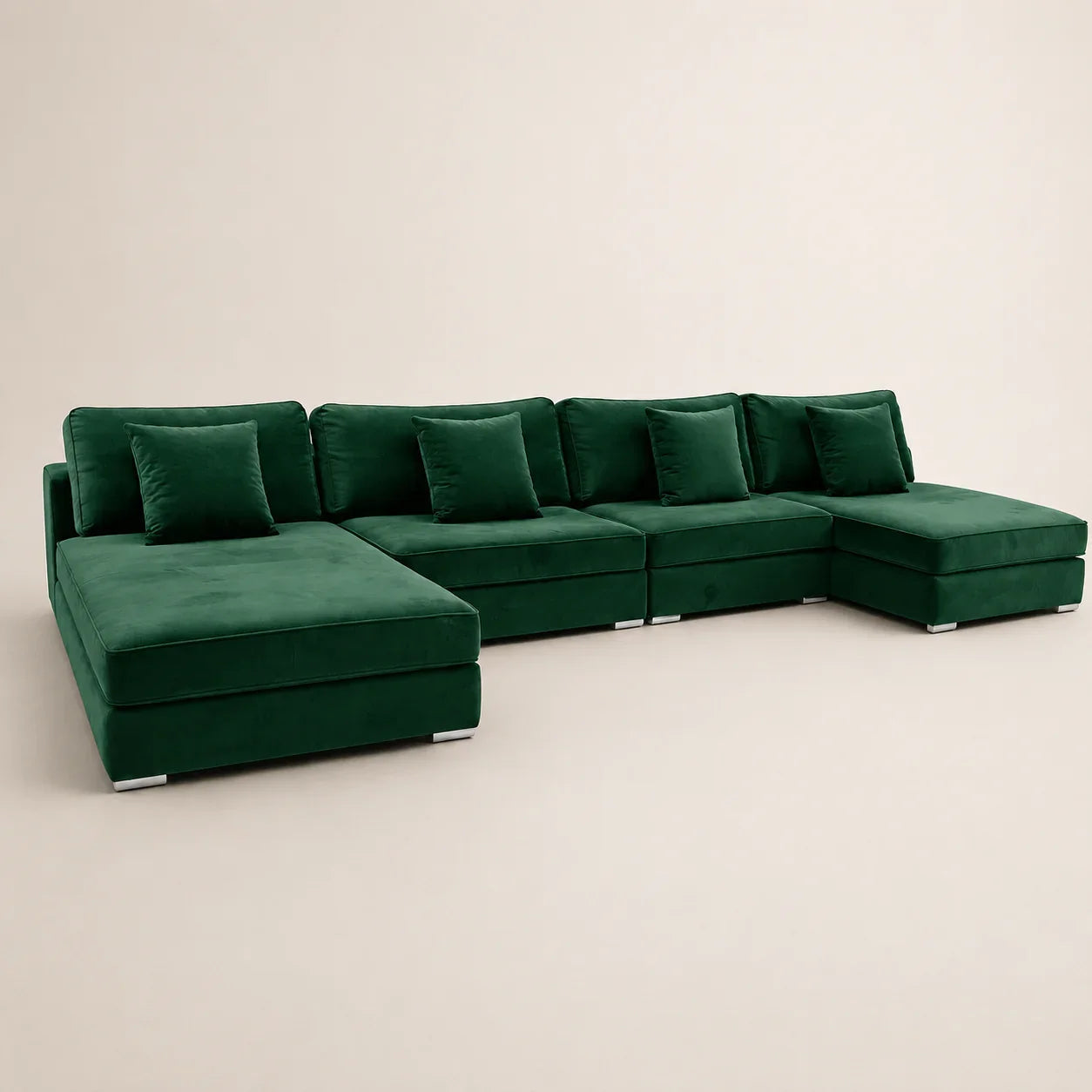 Marcelo Cinema Sofa cushion and fabric detail