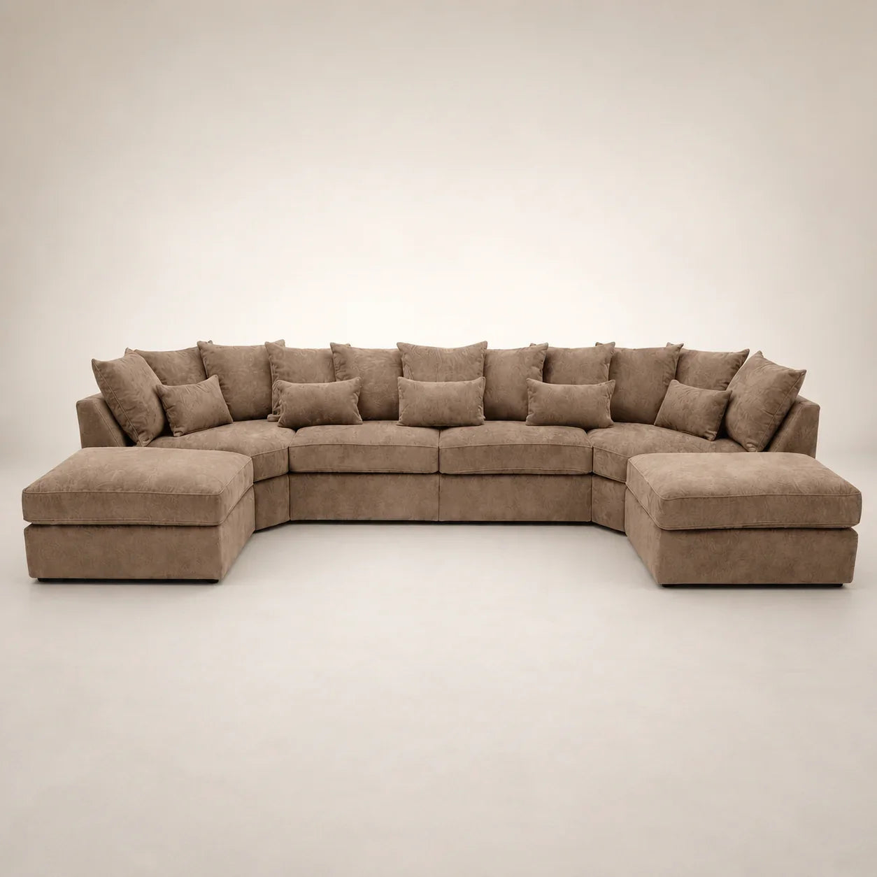 Bishop XL U-Shape Sofa cushion and fabric detail