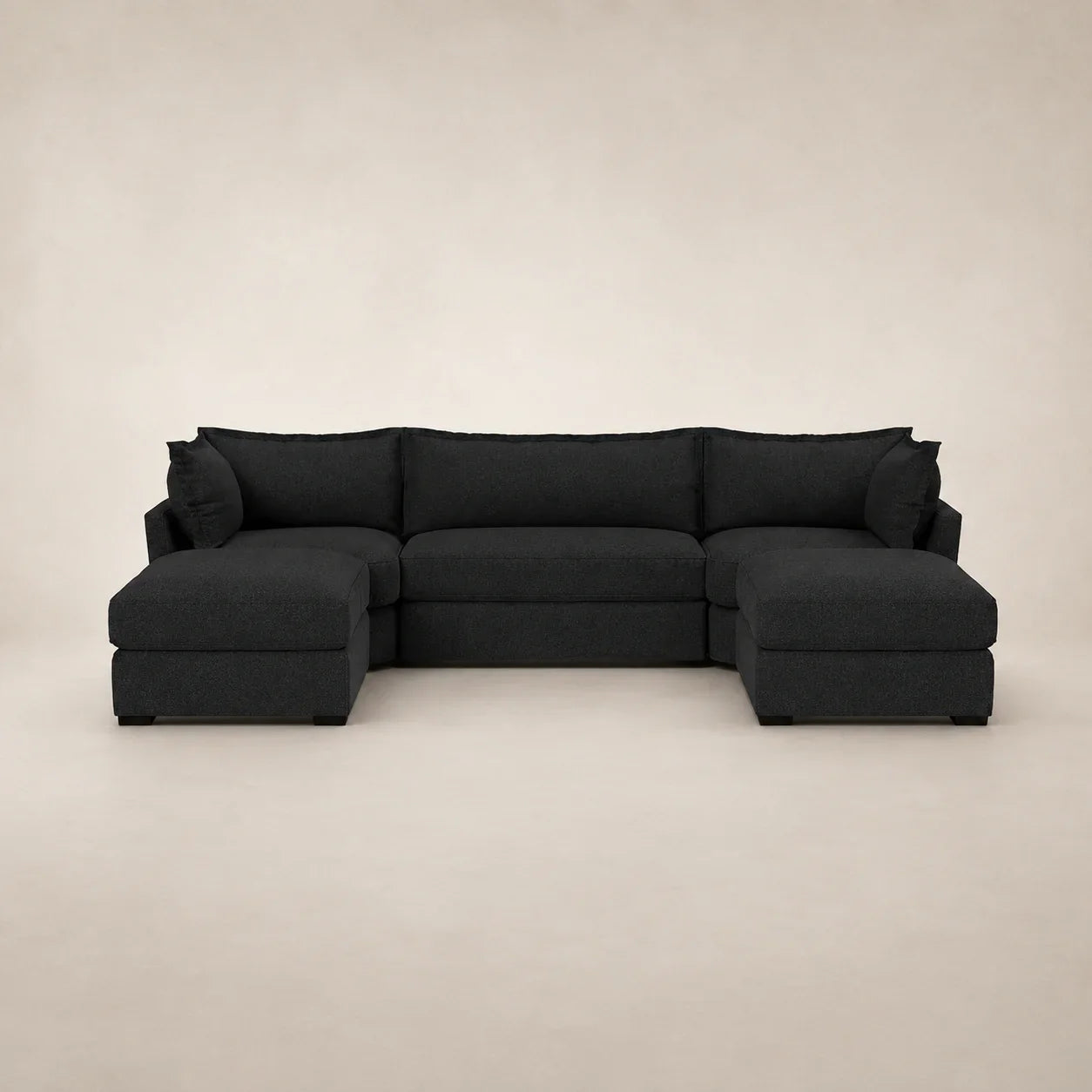 Primrose Premium U Shape Sofa in a modern living room
