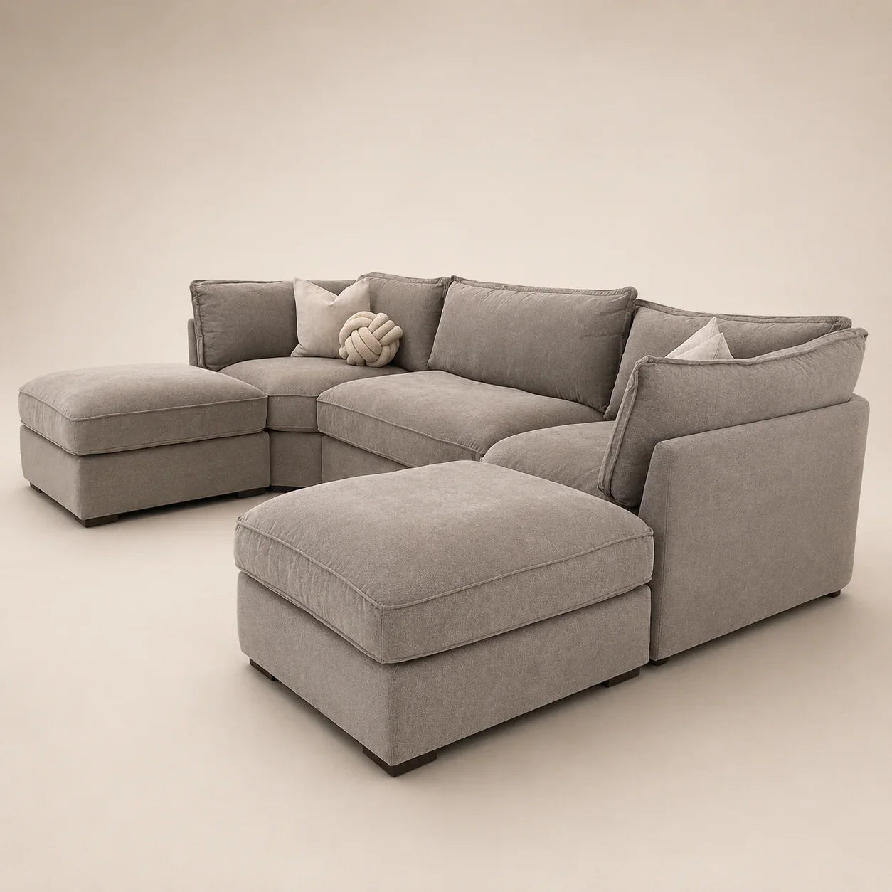 Primrose Premium U Shape Sofa close-up detail