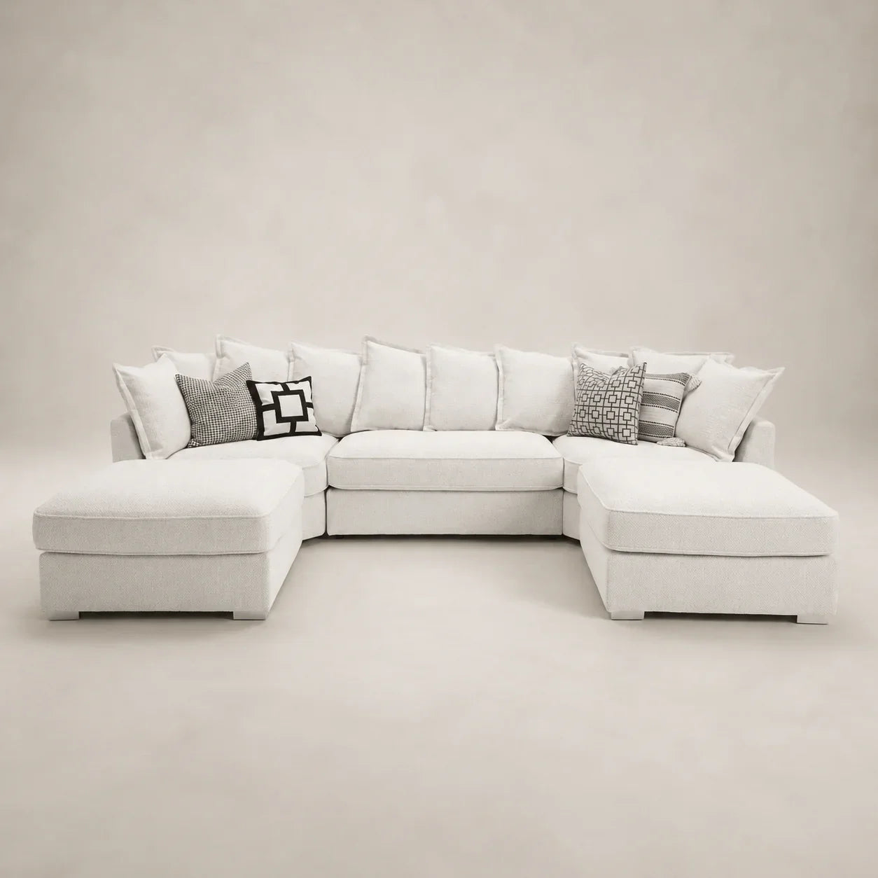 Primrose Premium U Shape Sofa side view