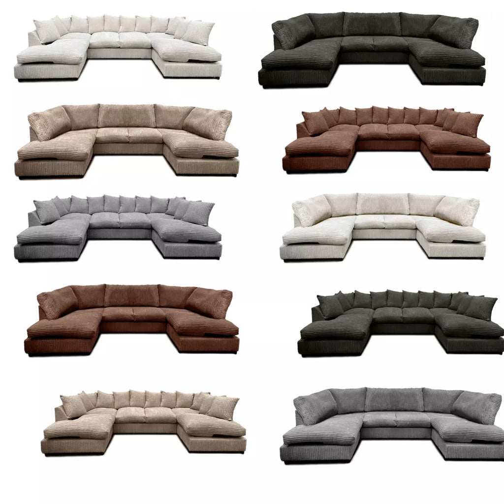 U-shape Sofa Jumbo Cord